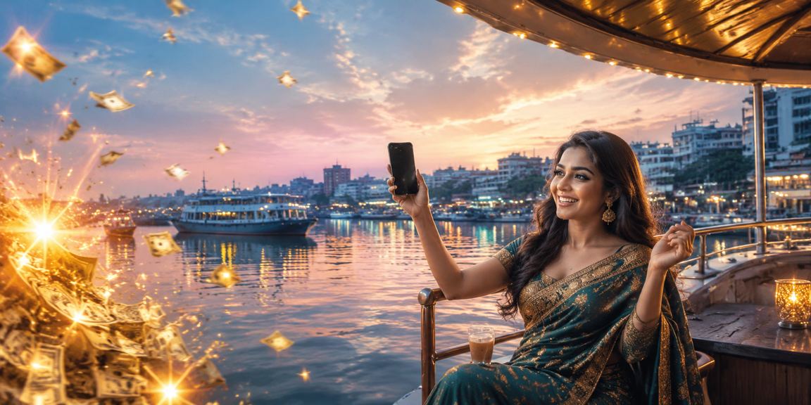 নারায়ণগঞ্জে ক্যাশব্যাক বোনাস গ্রহণ করছেন একজন সন্তুষ্ট ব্যবহারকারী