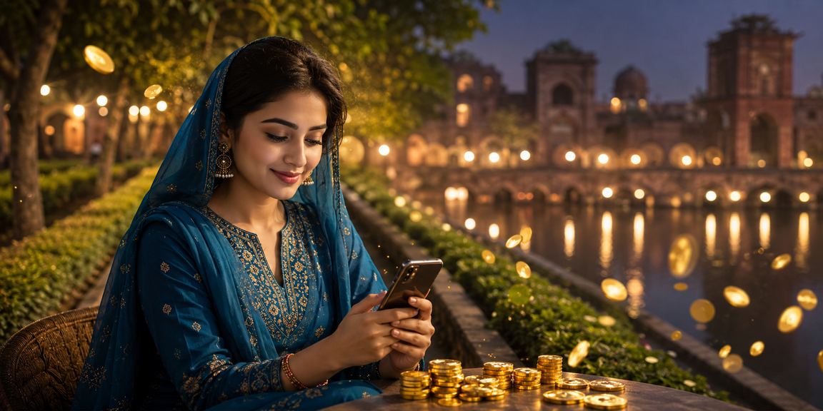 সোনারগাঁওয়ে তিন পাতি কার্ড গেম উপভোগ করছেন একজন খেলোয়াড়