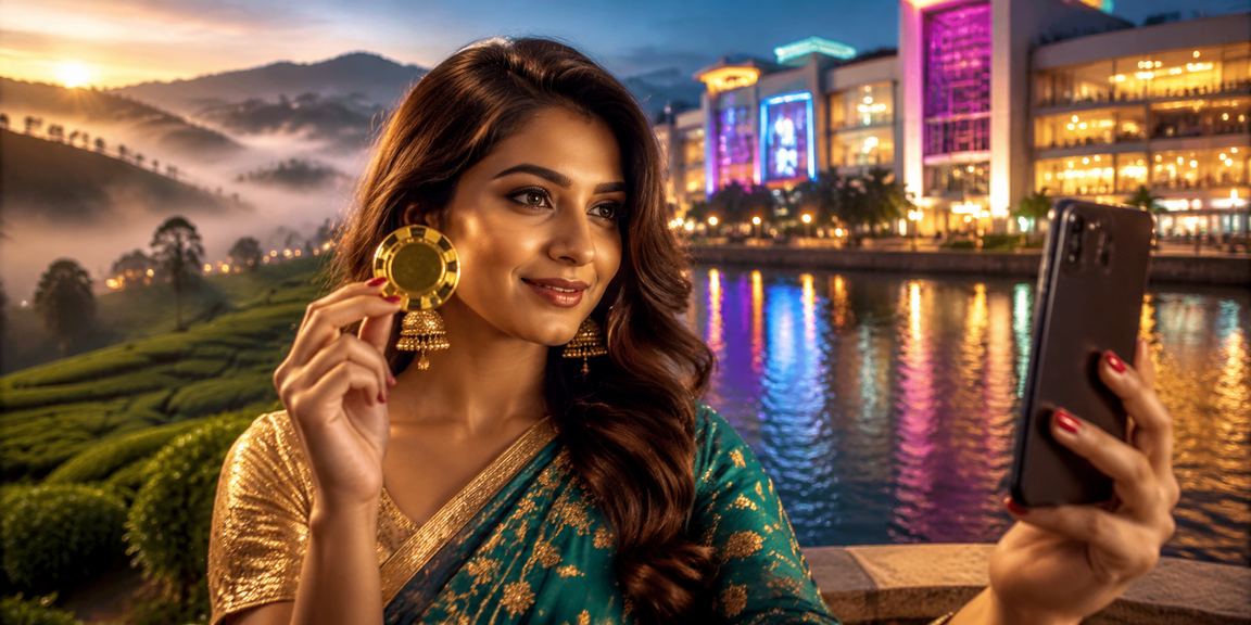 সিলেটের চা বাগানে মোবাইলে লটারি গেম উপভোগ